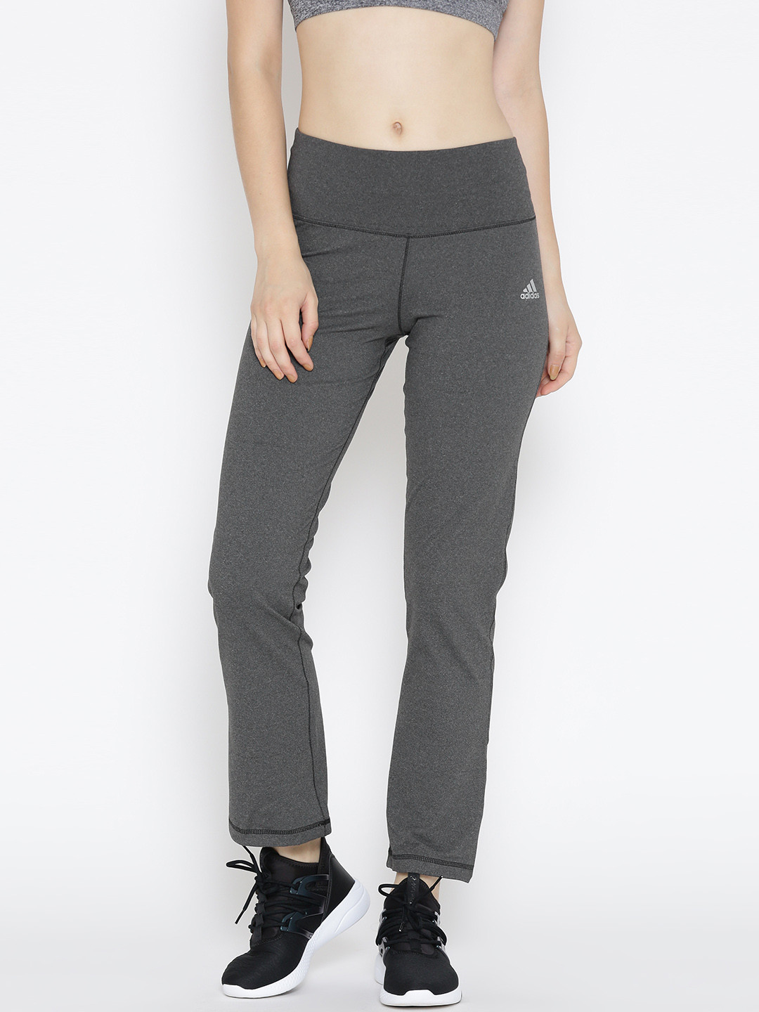 Buy ADIDAS Women Grey Melange BRS Track Pants Track Pants for Women