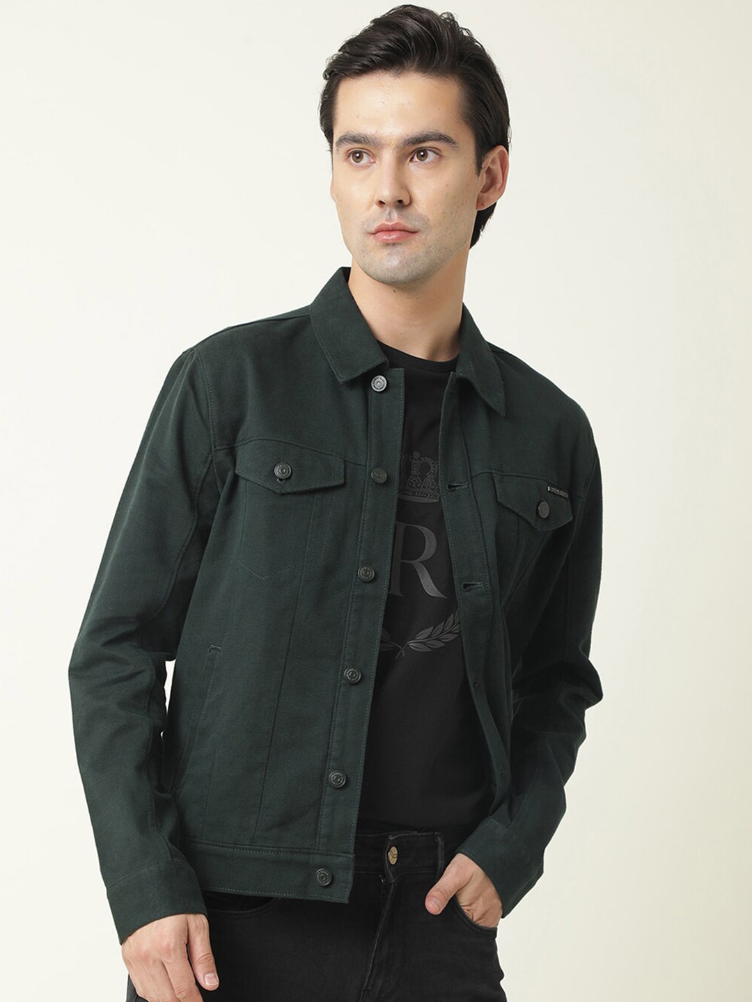 Buy RARE RABBIT Men Vintage Slim Fit Washed Crop Denim Jacket - Jackets ... Buy RARE RABBIT Men Vintage Slim Fit Washed Crop Denim Jacket - Jackets ...