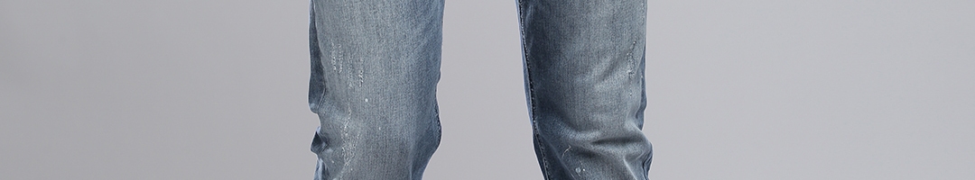 Buy CR7 Men Blue Type S Super Skinny Fit Mid Rise Jeans - Jeans for Men ...