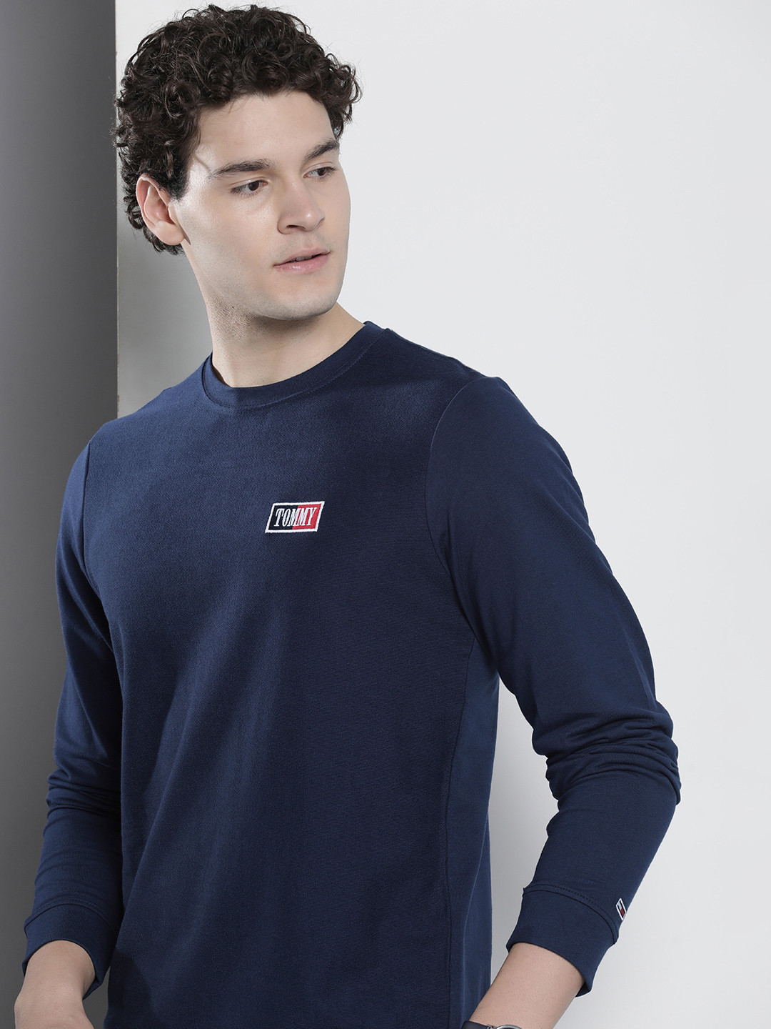 Tommy Hilfiger Black Organic Cotton Men T-Shirt main image 1