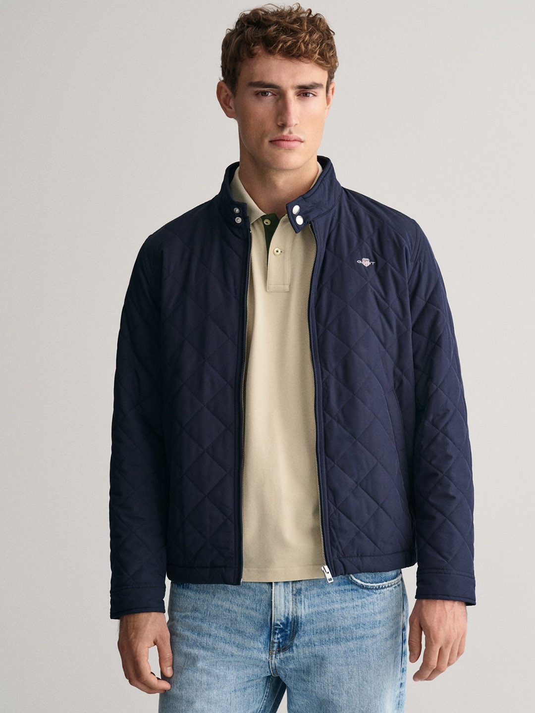 Gant Bianco Cotone Men's Jacket main image 0