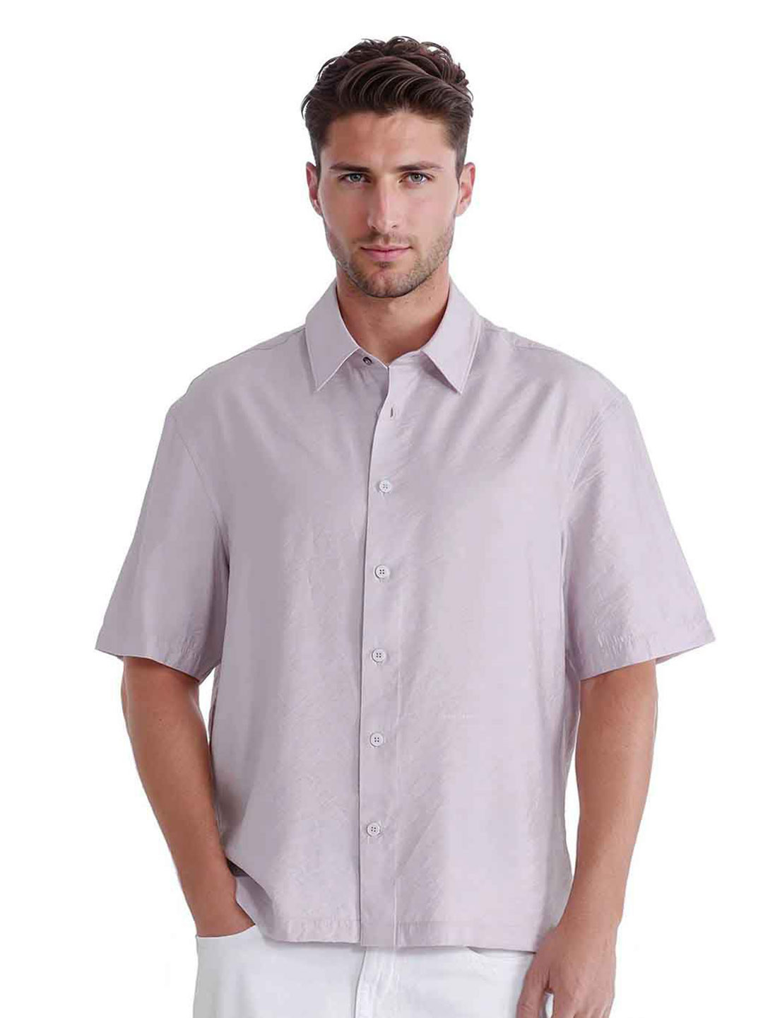 Multi Boxes Men's Casual Shirt