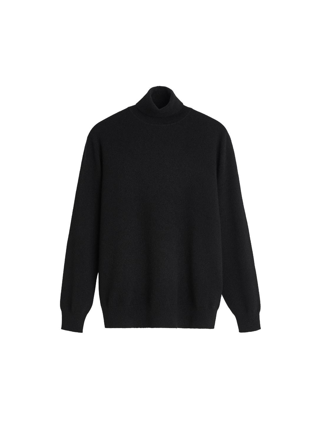 Men's Slate-Grey Mohair Shawl-neck Sweater by Zara main image 0