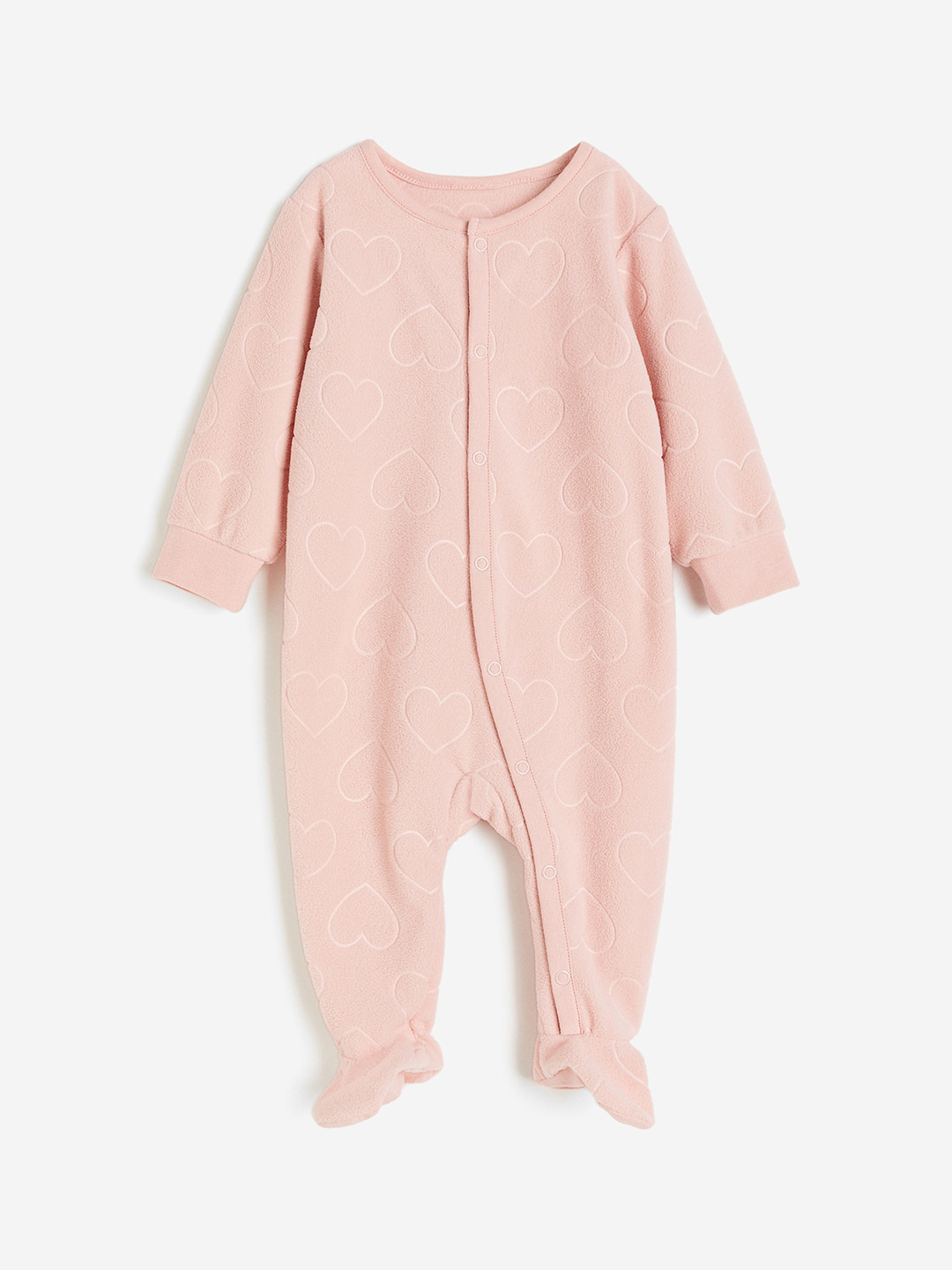 Baby Boys Night Suit Oatmeal Wide Rib Henley 3-Piece Pyjama Set with Cap main image 0