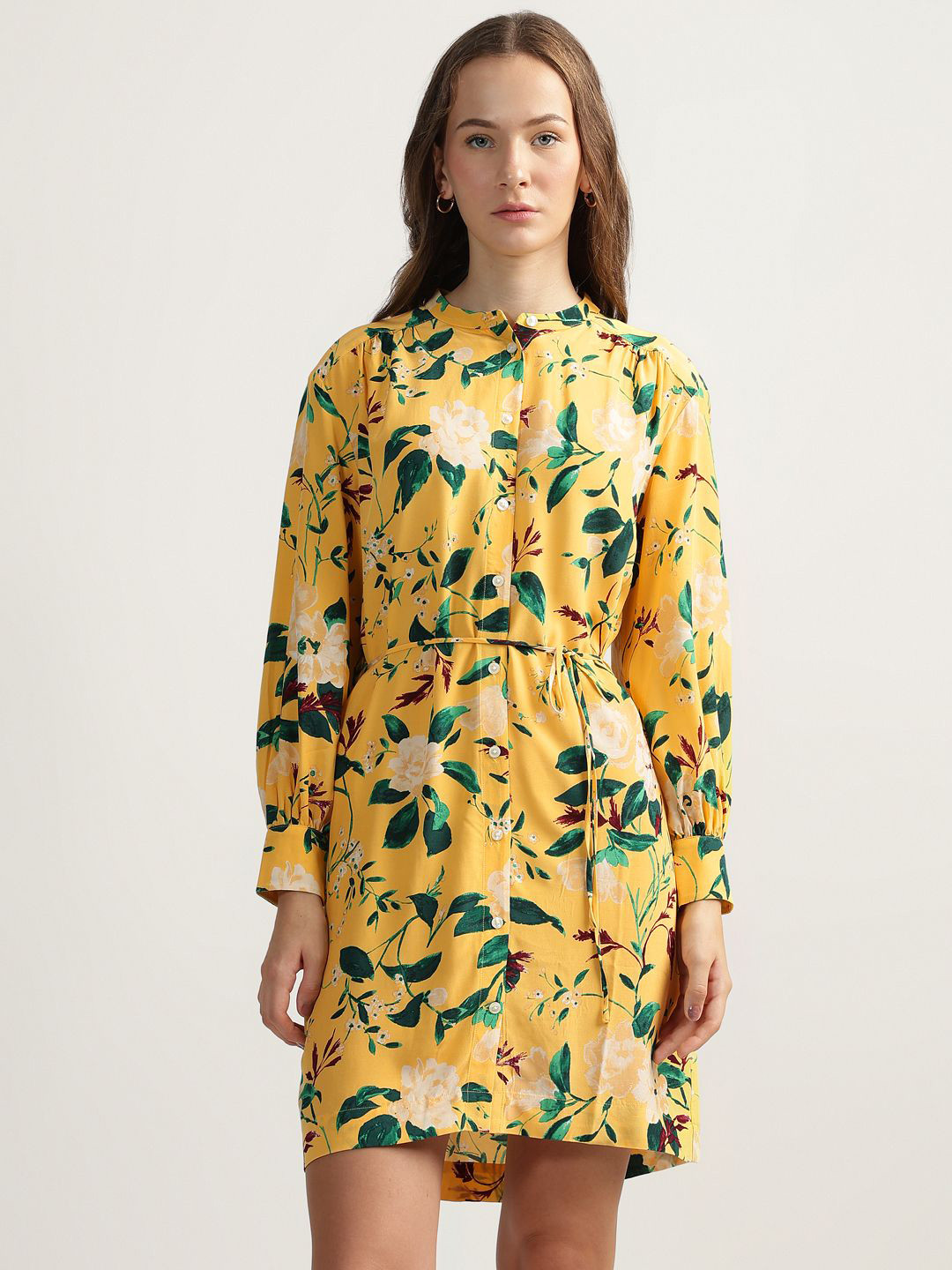 Gant Solid Cotton T-shirt Dress