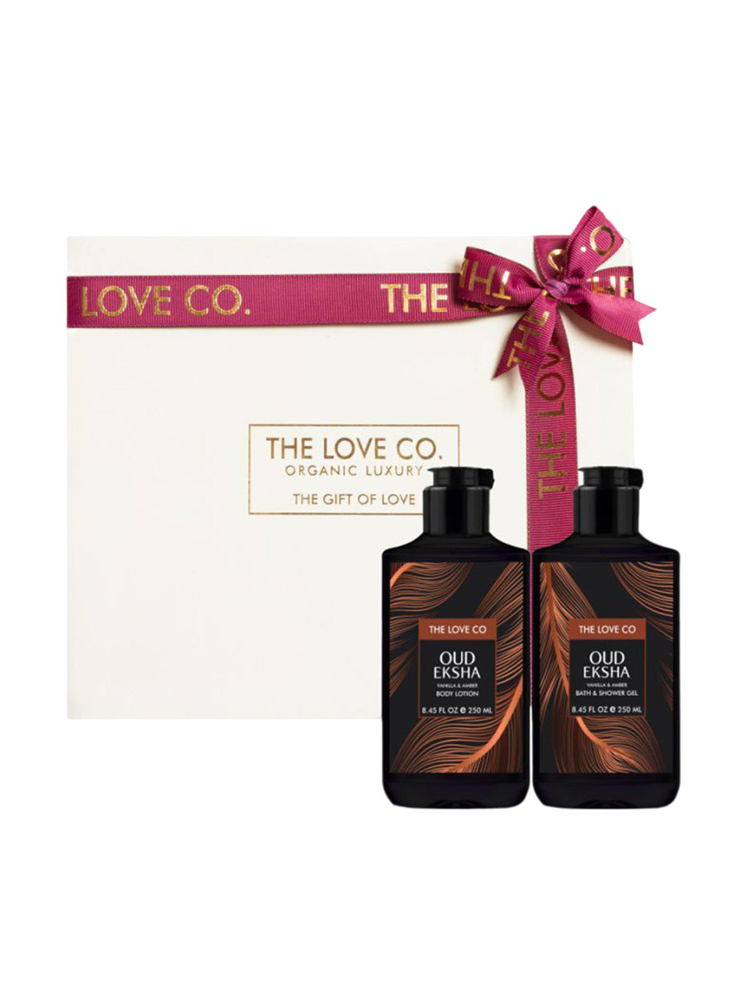 Buy The Love Co Set Of 2 Oud Eksha Bath & Body Gift Set 250ml Each ...