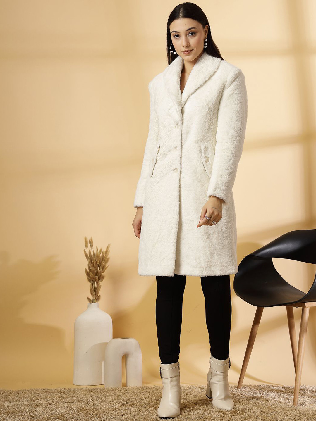 Women Coat Single-breasted Long Sleeve Knintted Casual Loose Cardigans Solid Sweaters main image 1