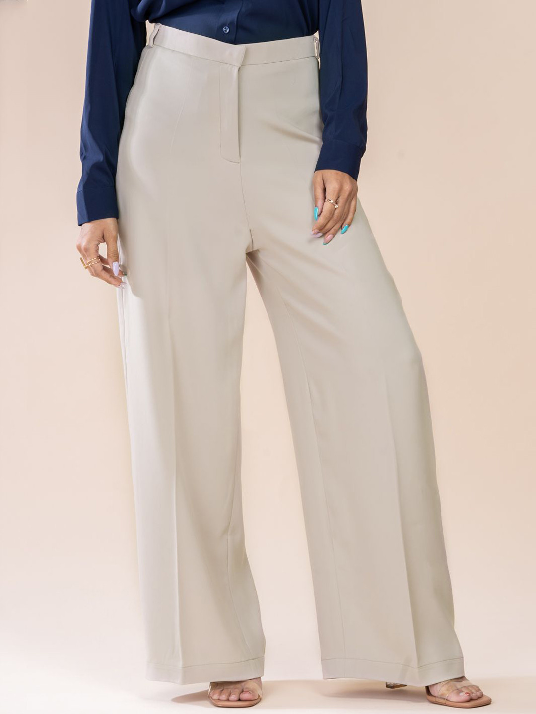 Almira | Women’s Wide-Leg Drawstring Spring Trousers