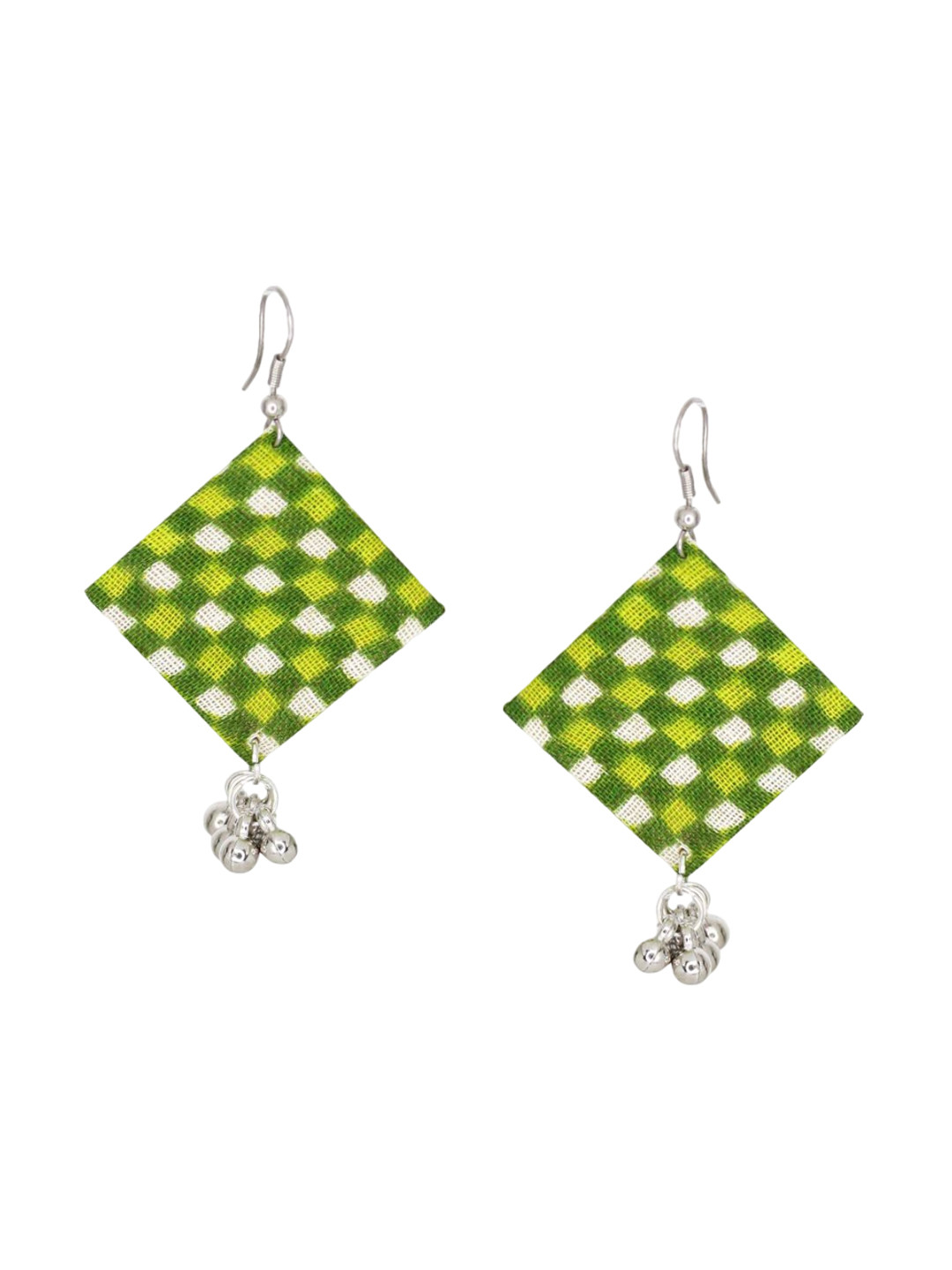 Multicolor - Zoya Ghungroo Work Fabart Earrings main image 1