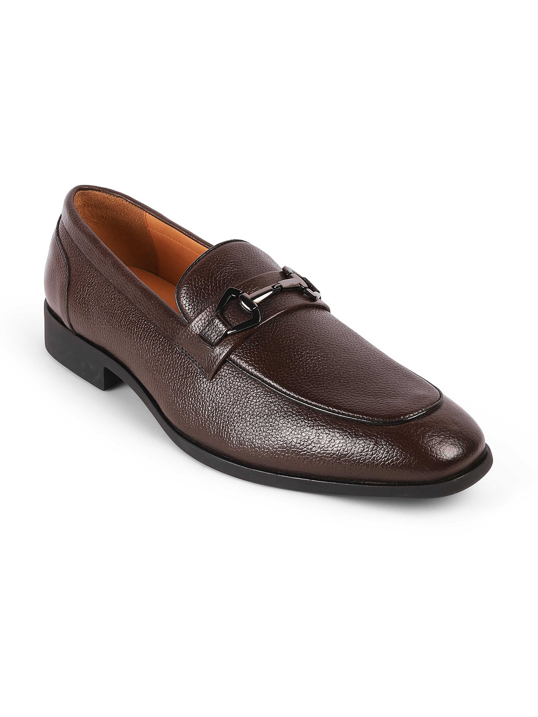 The Ondrive Blue Men's Leather Driving Loafers Tresmode