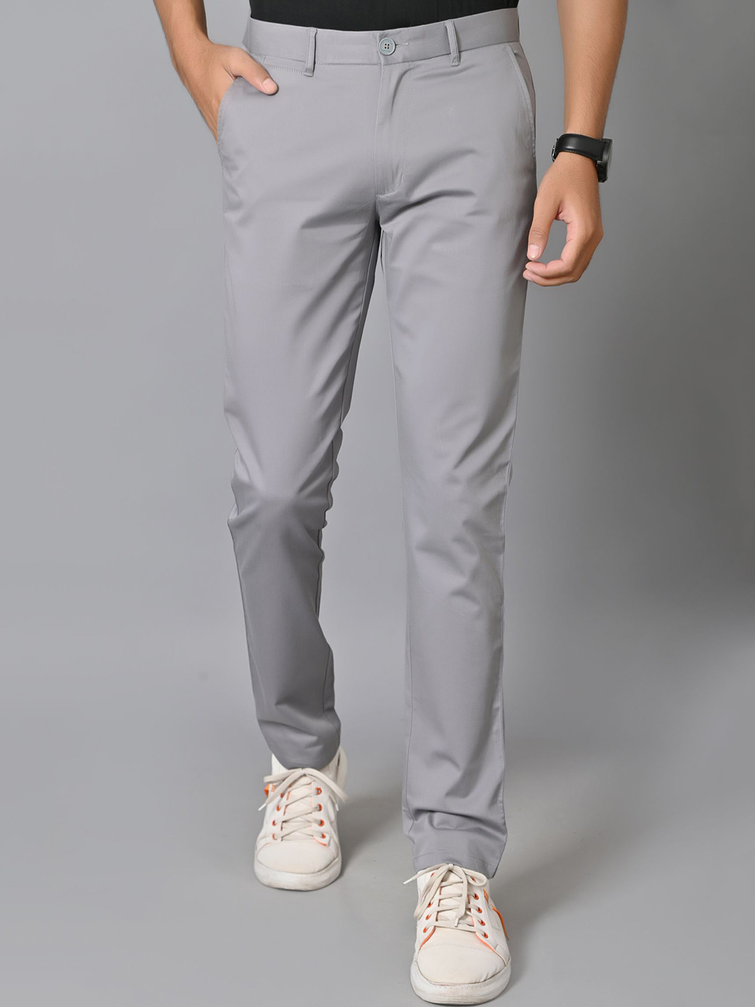 Hevò Men's Torre Chianca Linen and Viscose Trousers Black