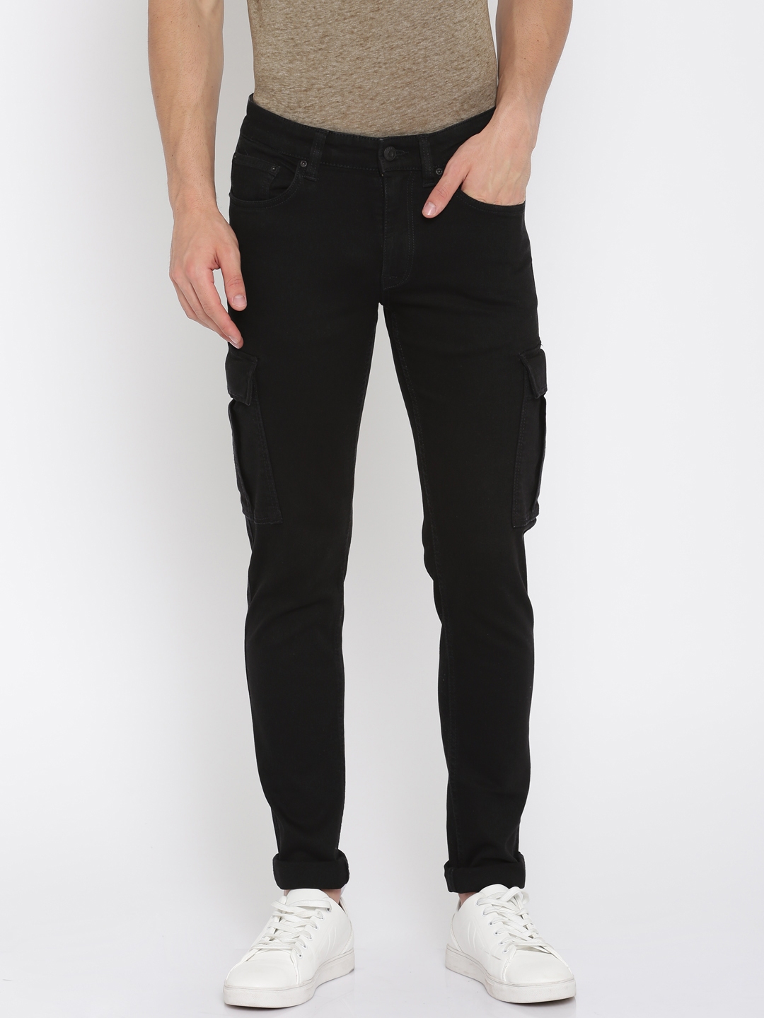 celio black jeans