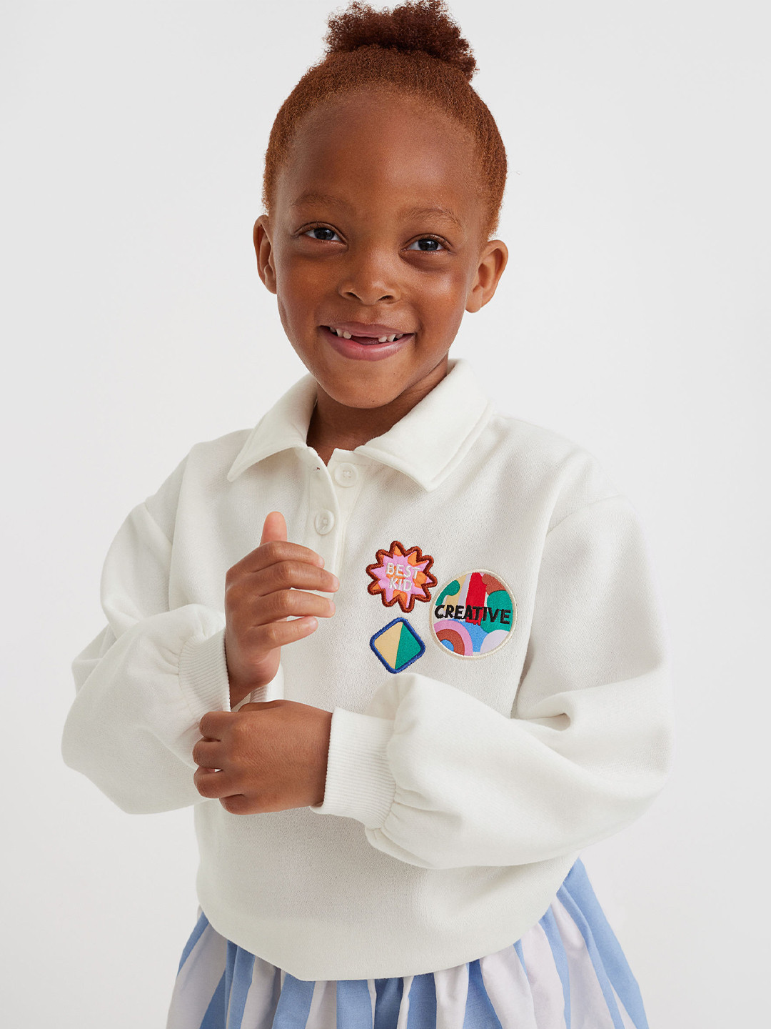 Buy H&M Oversized Sweatshirt Sweatshirts for Girls 20243280 Myntra