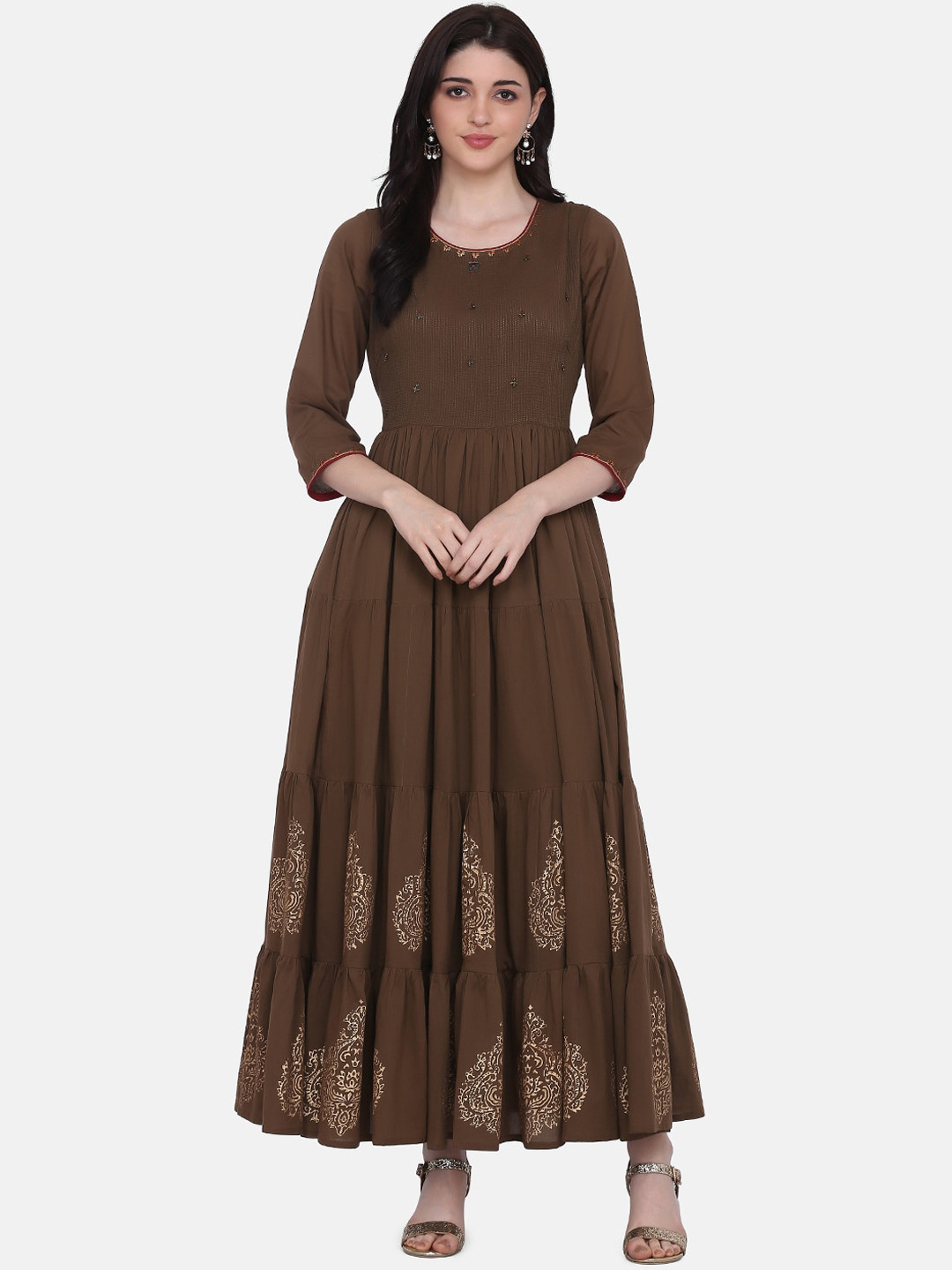 Saanjh Long Dress