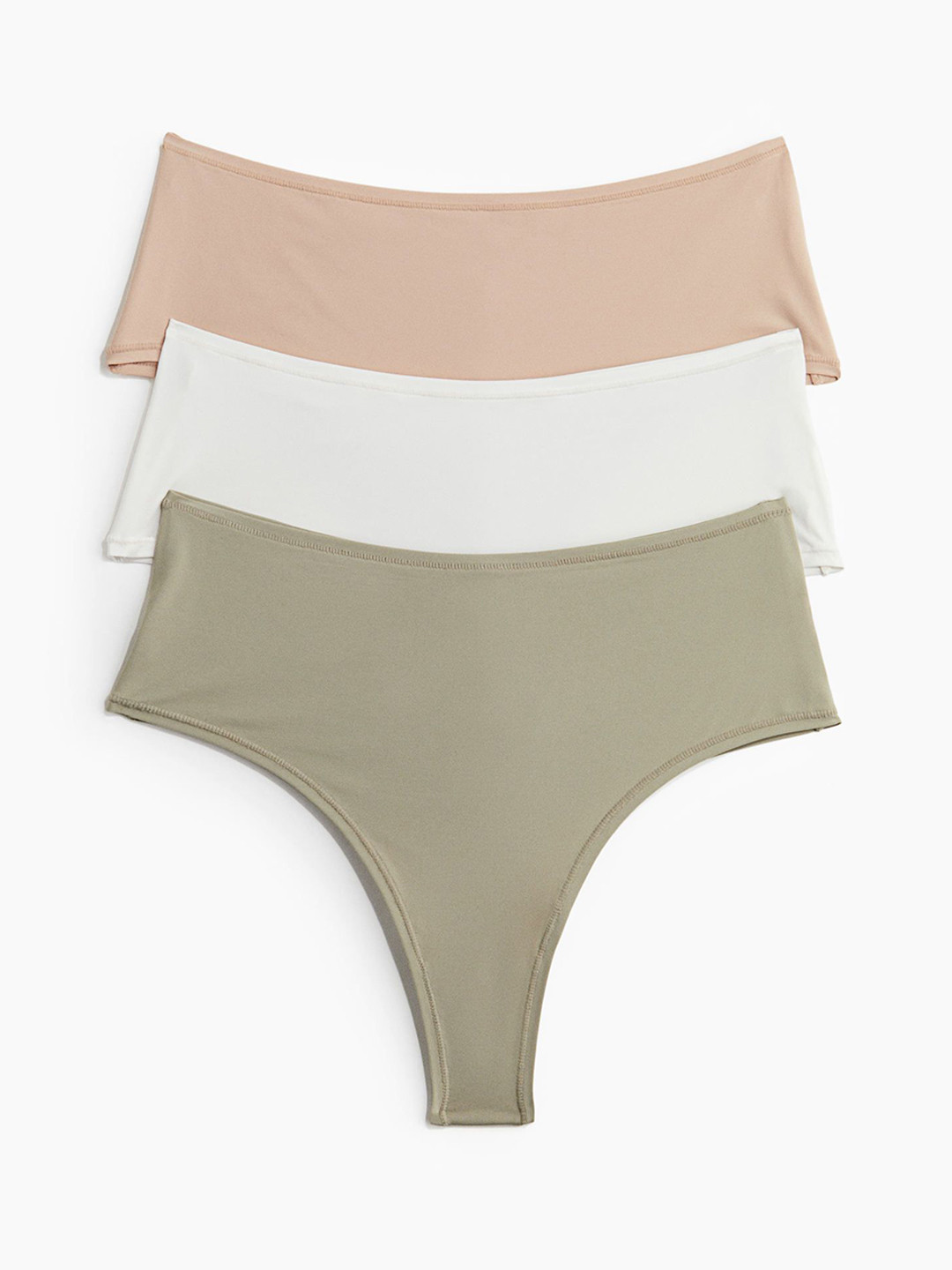 Buy H&M Women Pack Of 3 Microfibre Brazilian Briefs - Briefs for Women ...
