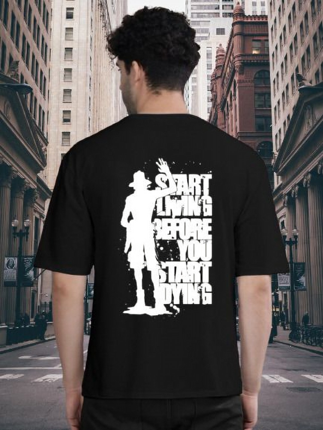 Men's Graphic Round Neck Short Sleeve T-Shirt main image 1