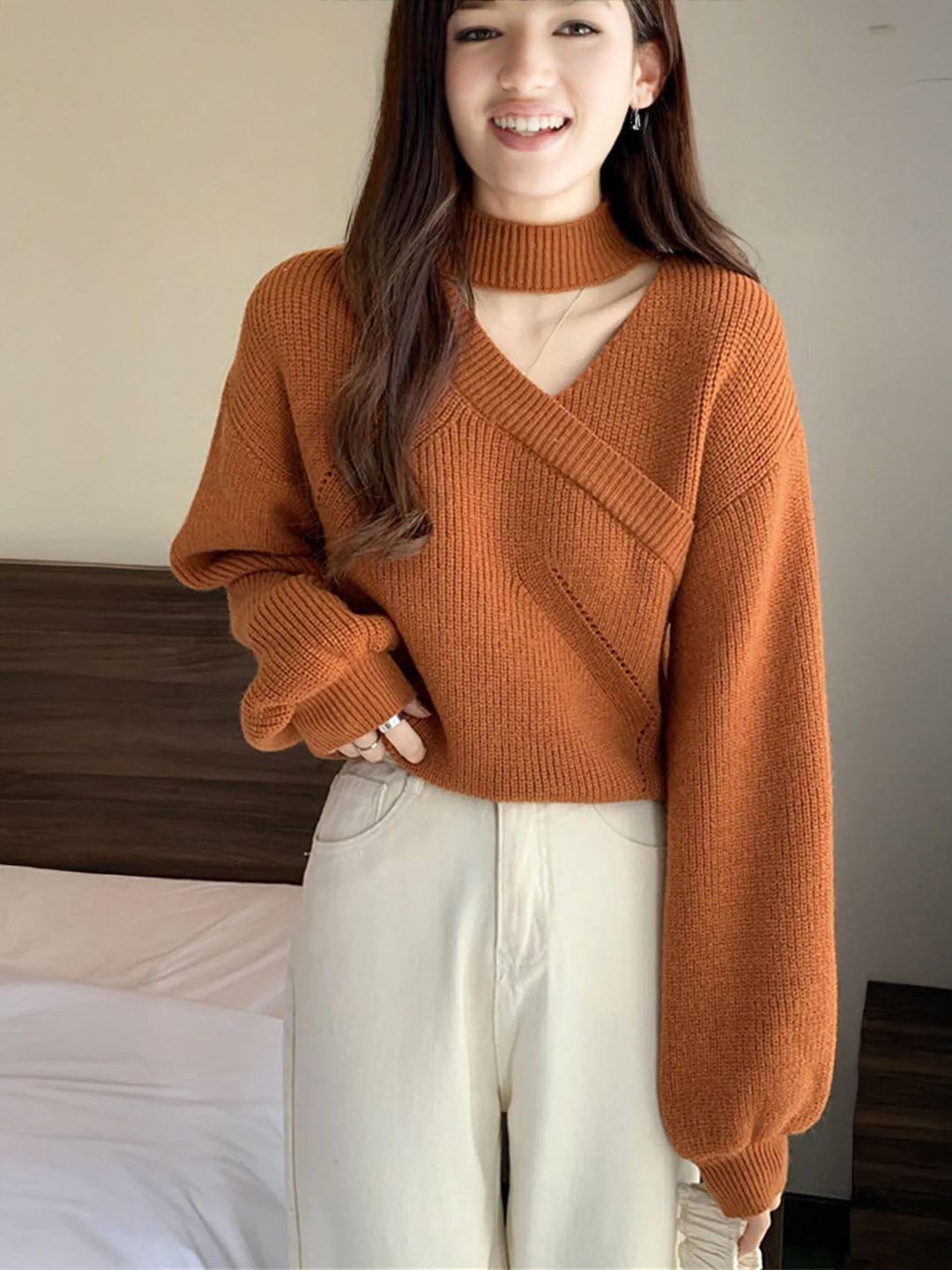 Buy StyleCast Women Striped Long Sleeves Pullover Sweaters for Women