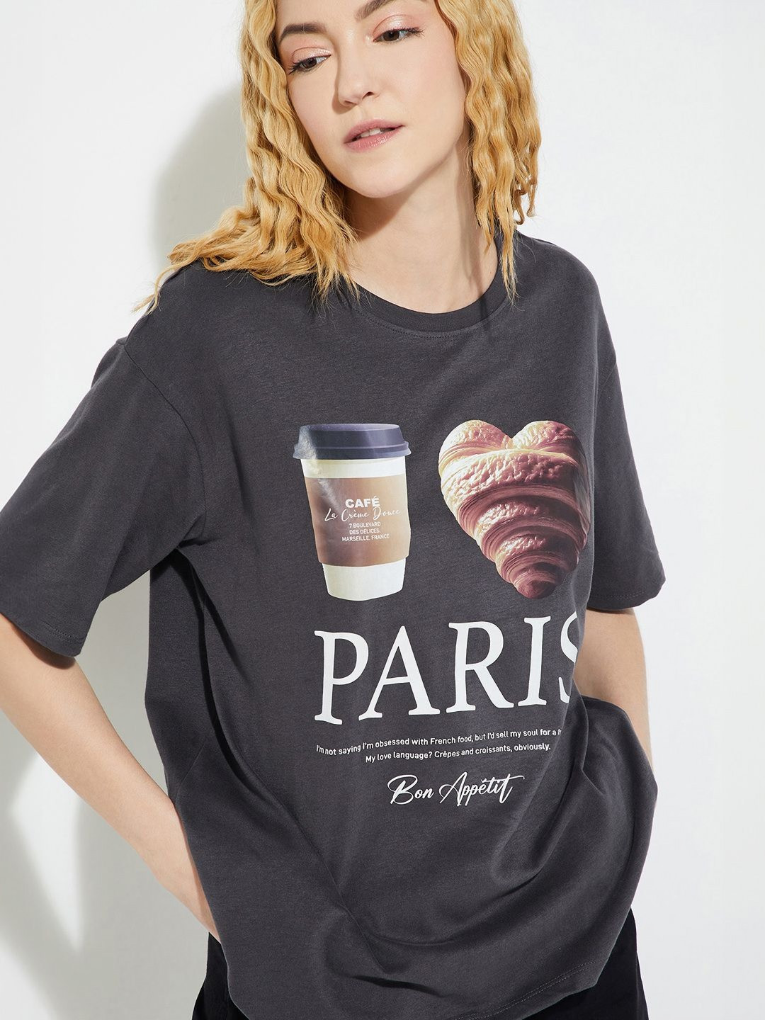 Buy Max Typography Printed Cotton T Shirt - Tshirts for Women 33858399 ...