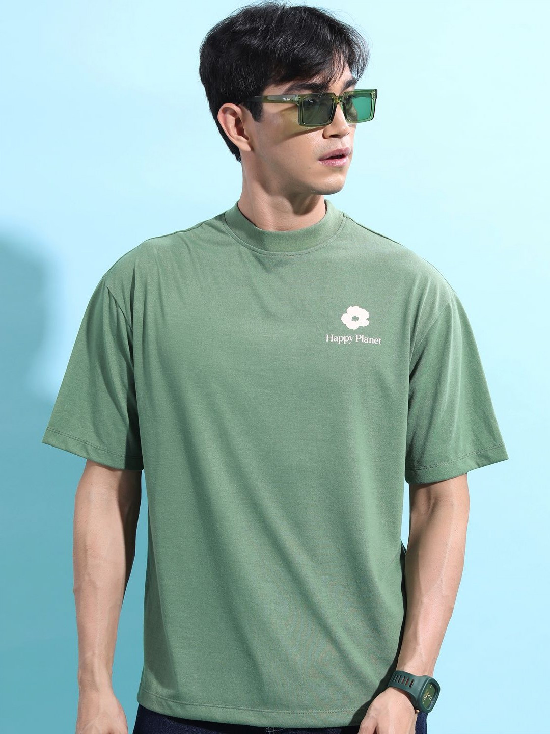 Men's Graphic Round Neck T-Shirt main image 0