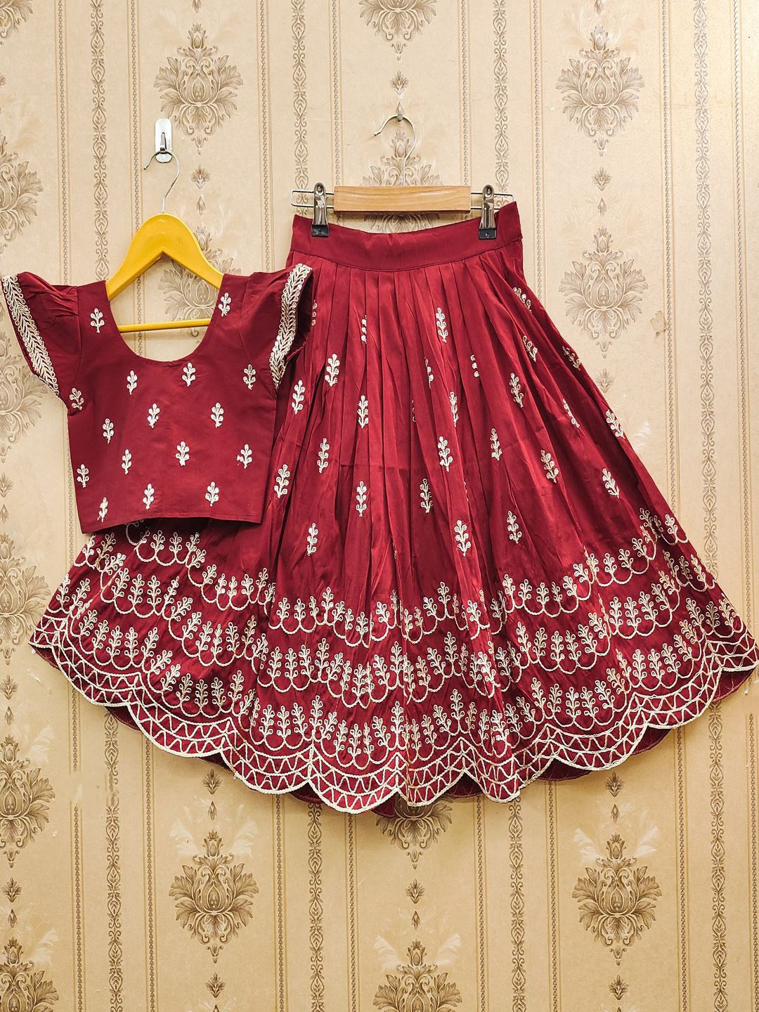 Mukaish embroidered blouse