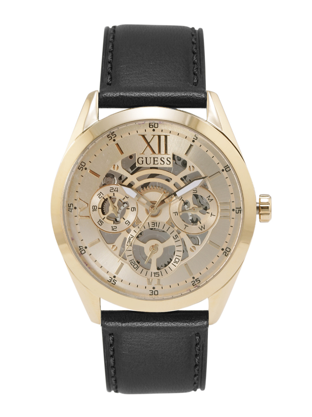 Guess Acciaio / pelle mod. GW0389G2 orologi multifunzione | GioiaPura