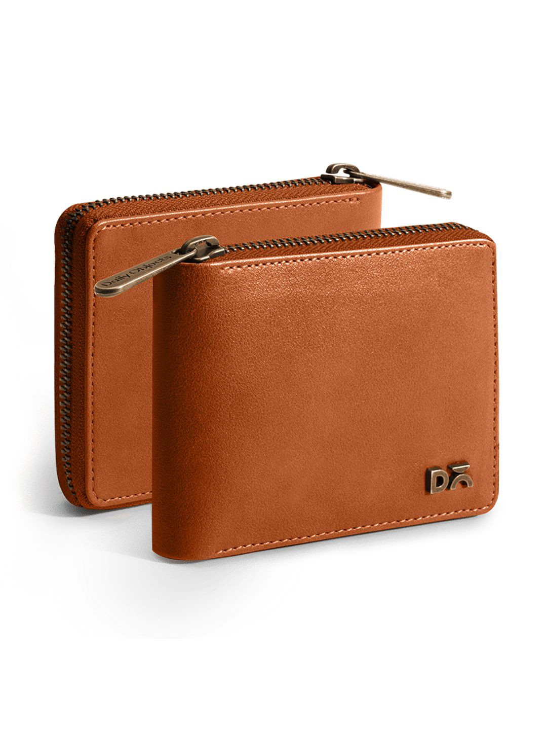 DailyObjects Zip Wallet For Women - Small Red Casual Wallet With YKK Zipper