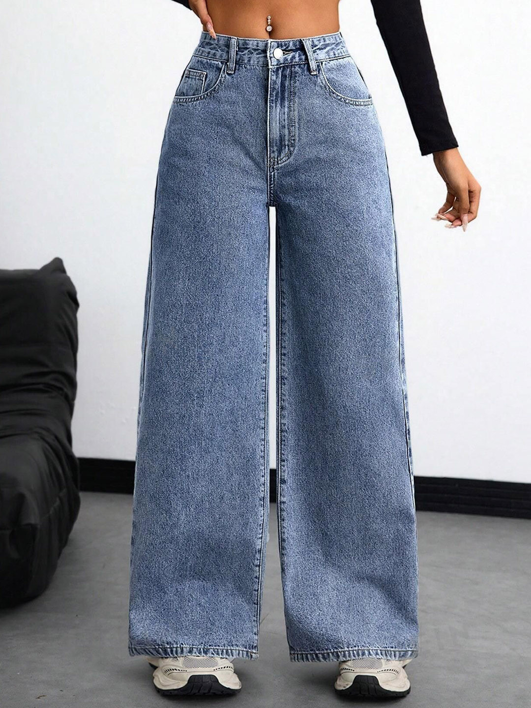 Buy MERCEL Women High Rise Stretchable Jeans Baggy - Jeans for Women ...