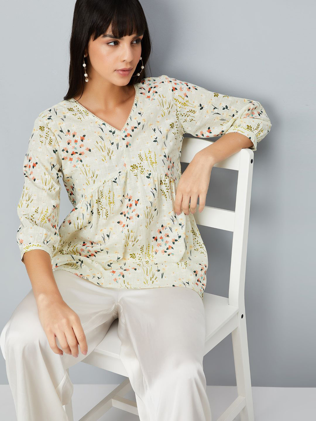 Z365 - Floral Kurti main image 1