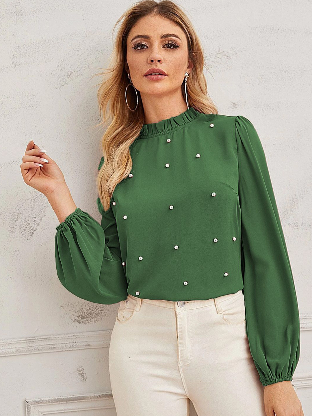 Session Long Sleeve High Neck Top main image 0