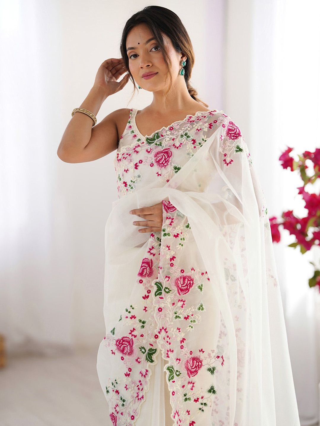 Allure Net Saree main image 1