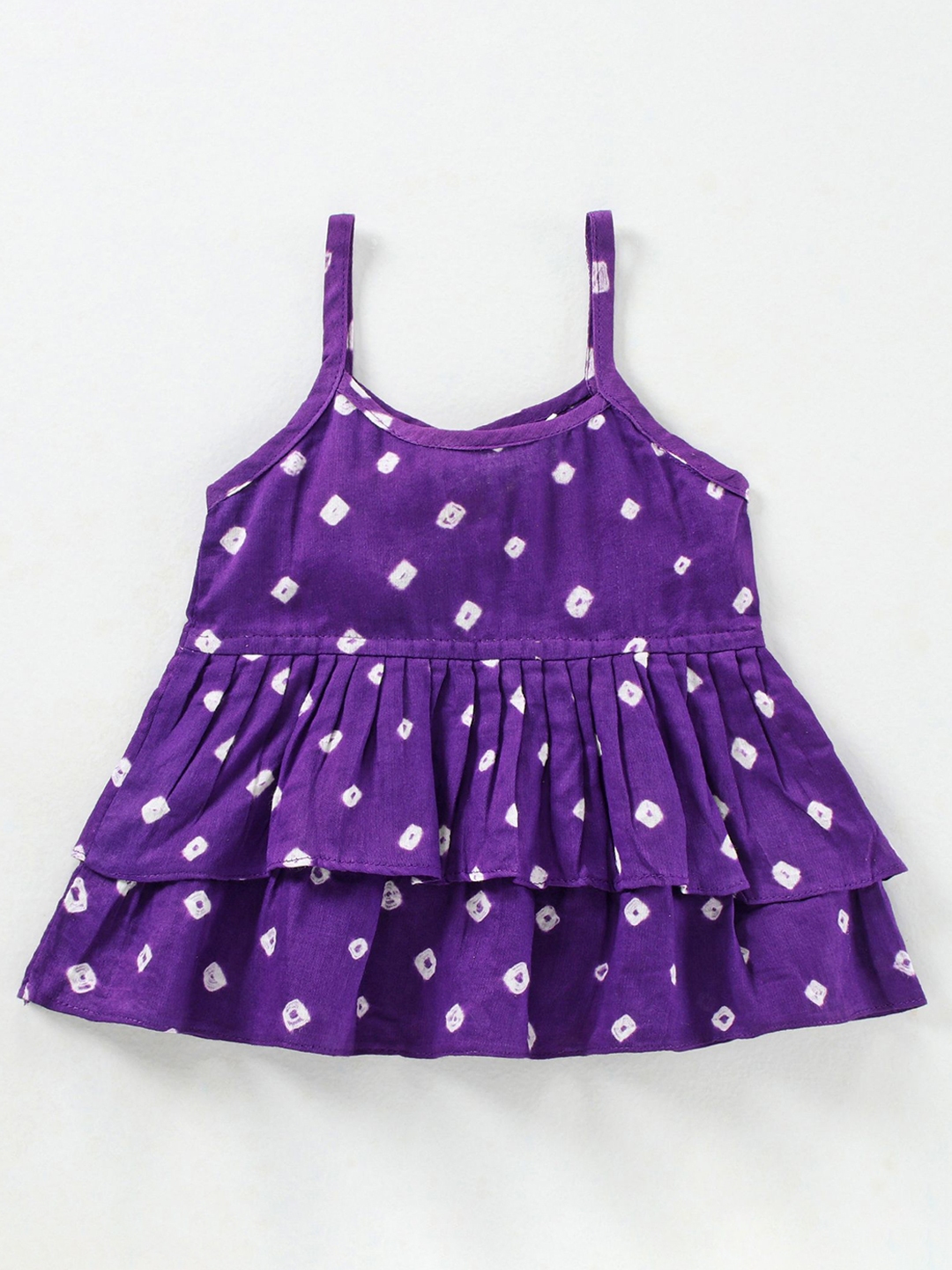 Buy JAV CREATIONS Polka Dot Print Cotton Top Tops for Girls 33882512