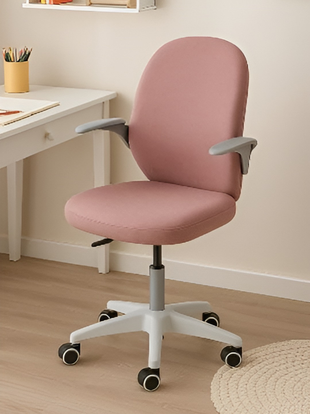 Buy Royaloak Pink 360 Swivel Study Chair - Study Chair for Unisex ...