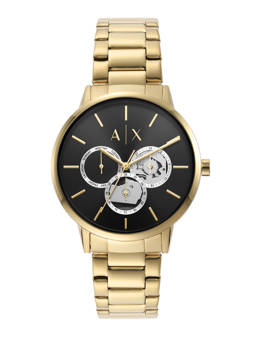 Buy Armani Exchange Men Black Analogue Chronograph Watch Ax2747