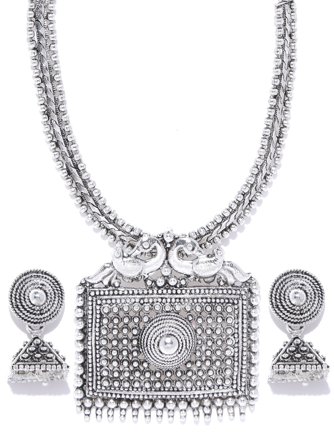 Zaveri pearls oxidised jewellery
