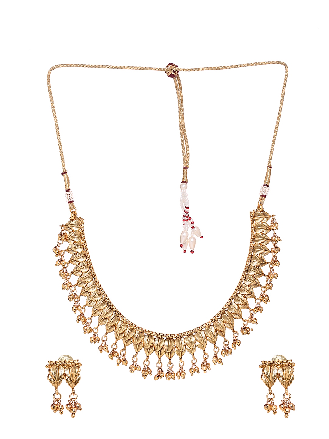 Buy Voylla Gold Toned Jewellery Set - Jewellery Set for Women 2027520 | Myntra