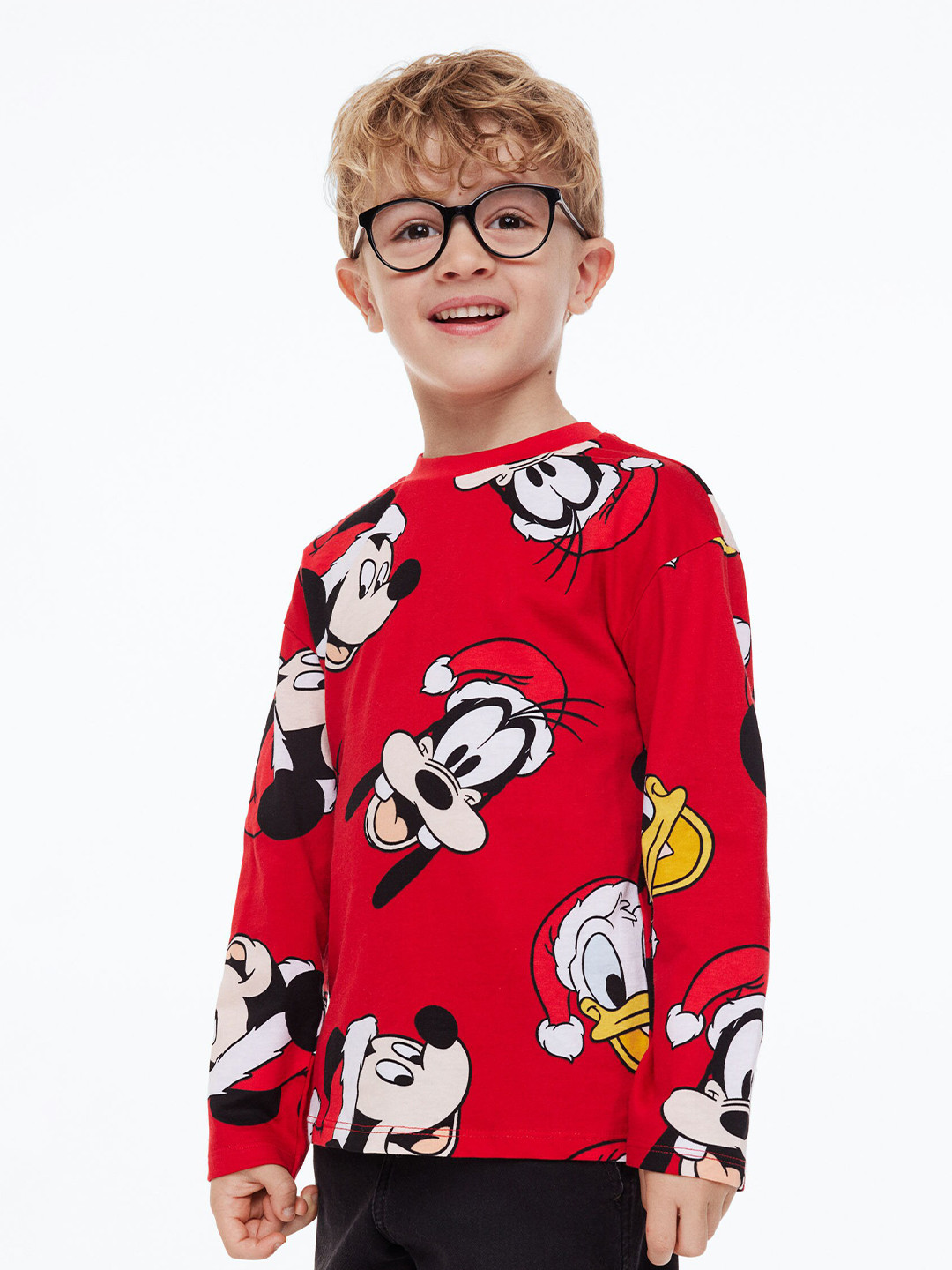Buy H&M Kids Boys Long Sleeved Printed Top Tshirts for Boys 20275238