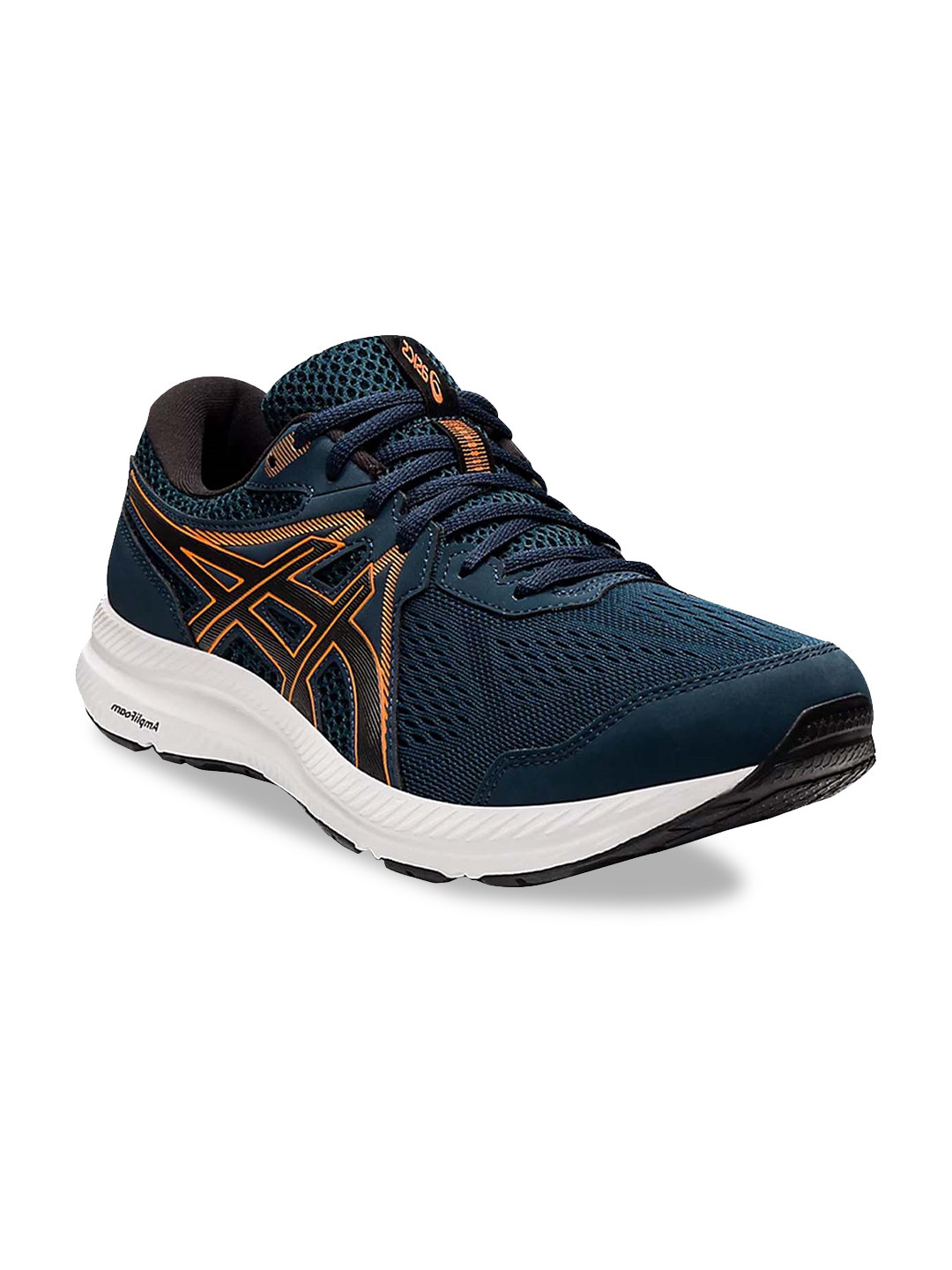 mens blue asics running shoes