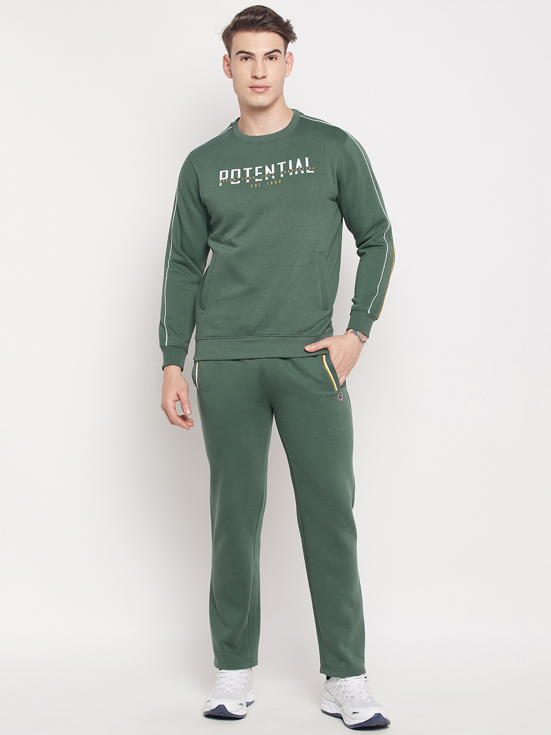 Buy Duke Men Green Printed Tracksuits Tracksuits for Men 20276732