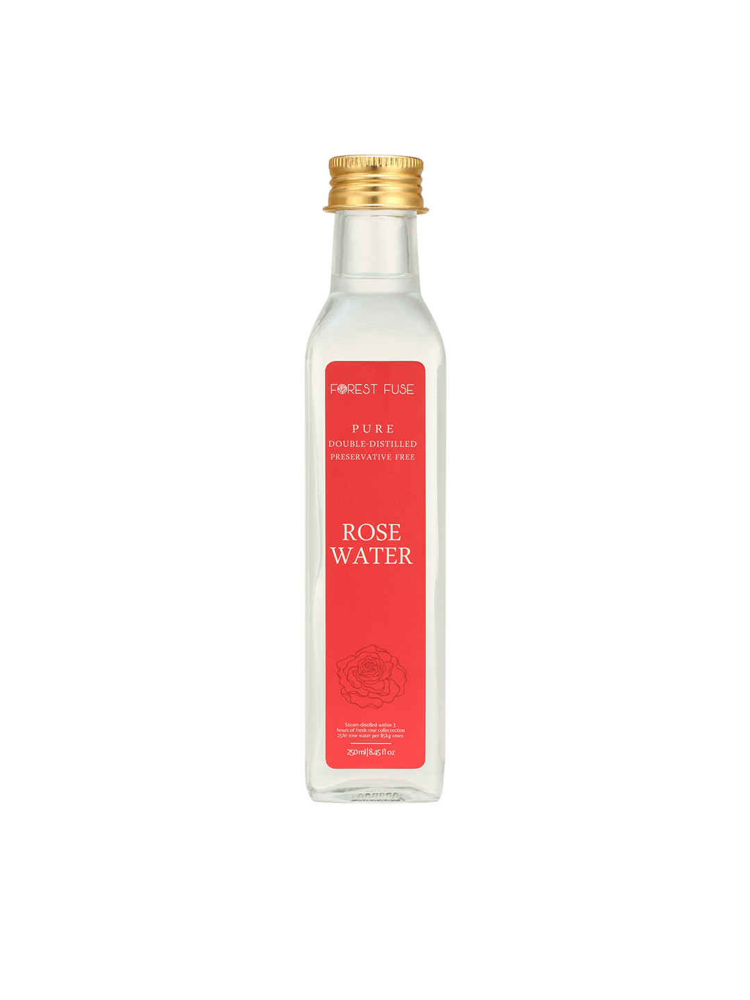 Buy FOREST FUSE Concentrated Pure Rose Water 250ml Toner for Unisex