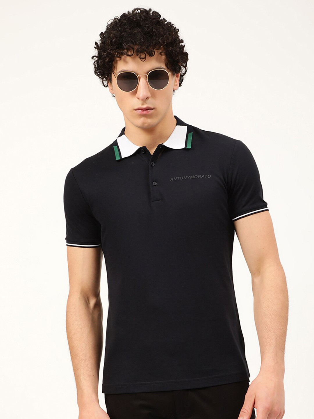 MARANT - Man - Black - Polo Shirt main image 1