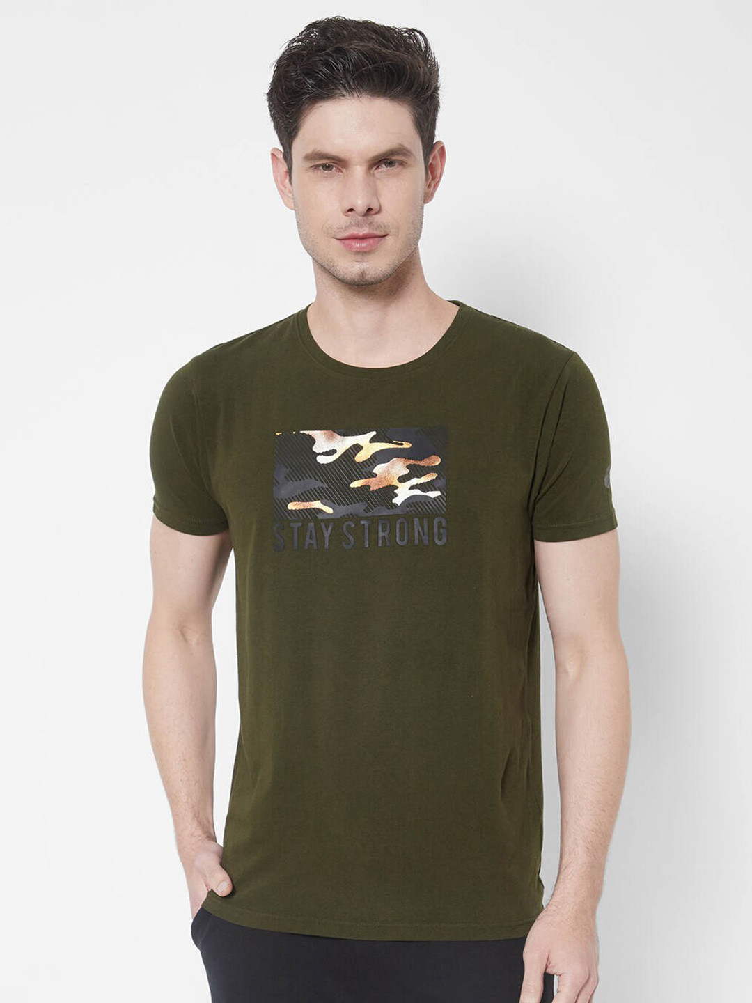Pepe Jeans Verde Cotton Men T-Shirt main image 1