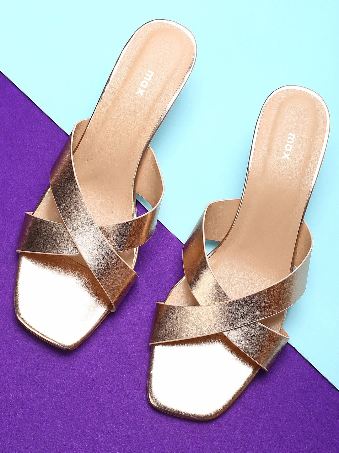 Taxi Women's Tyra Kitten Heels- Rose Gold main image 0