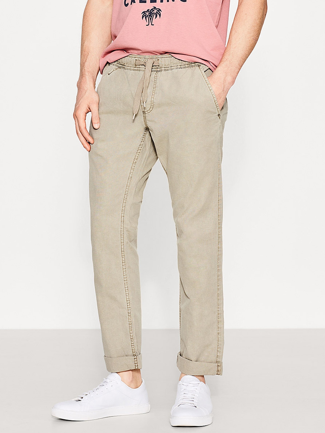 mens joggers olive