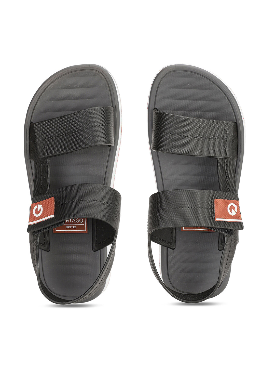 Buy CARTAGO Men Black Comfort Sandals Sandals for Men 20302252 Myntra