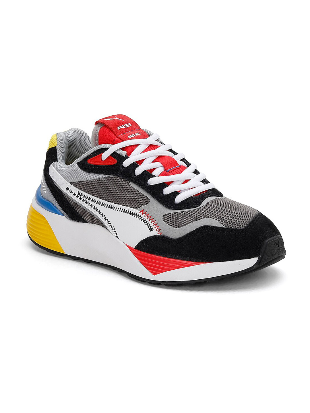 Buy Puma Kids White RS Metric Youth Sneakers - Casual Shoes for Unisex ...