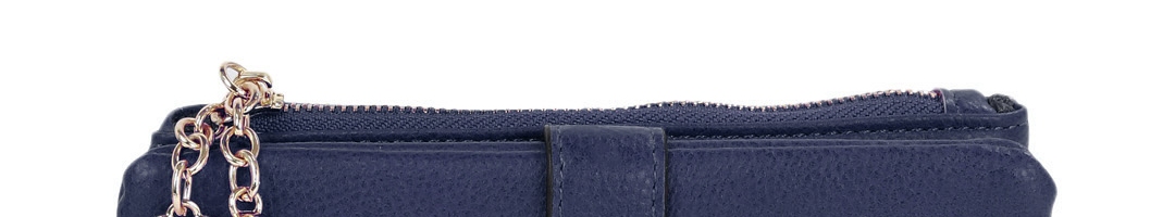 Buy DressBerry Women Navy Blue Solid Two Fold Wallet - Wallets for Women 2031388 | Myntra