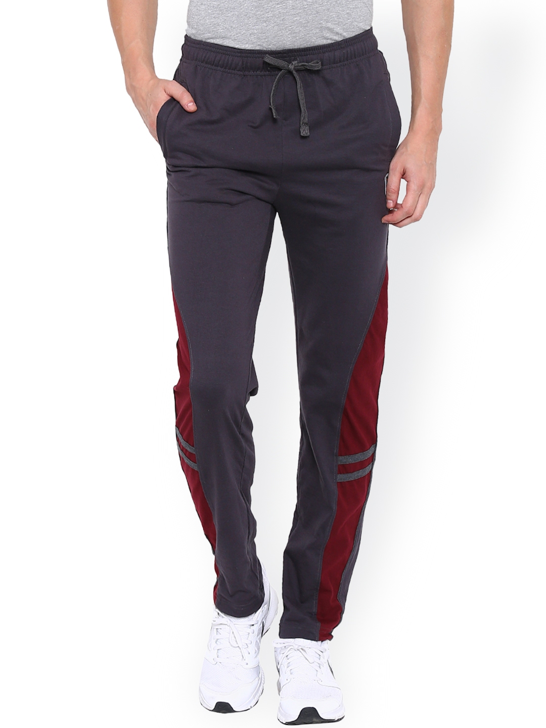 sporto red track pants