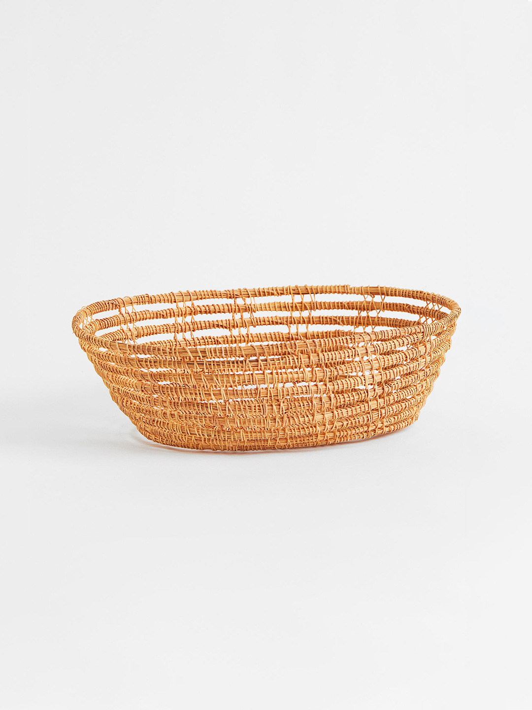 Buy H&M Beige Straw Bread Basket Serveware for Unisex 20337210 Myntra
