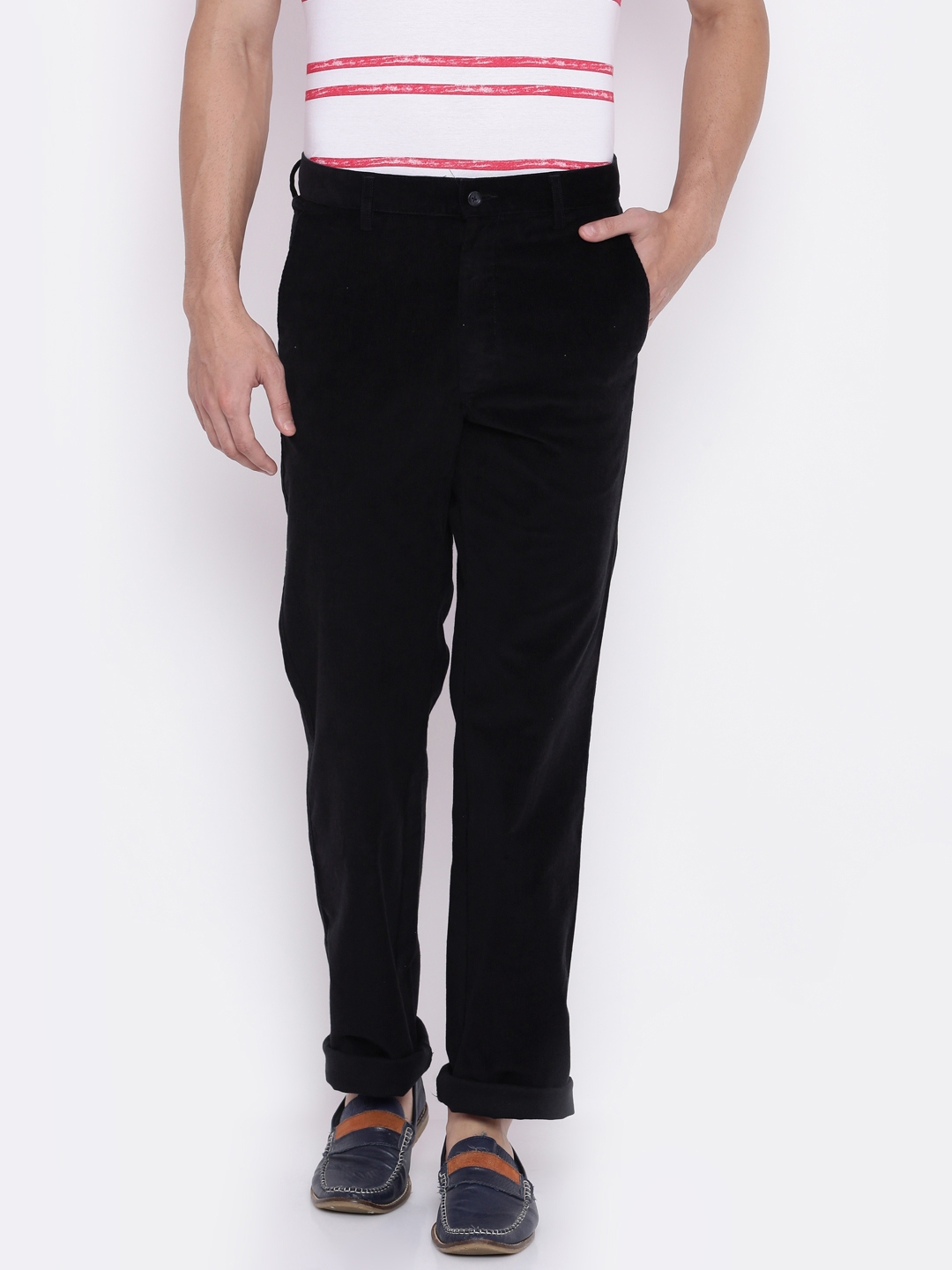 allen solly formal pants