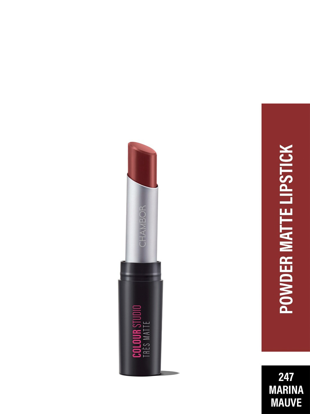 Buy Powdery Matte Glamour Lipstick With SPF 30 Marina Mauve 247